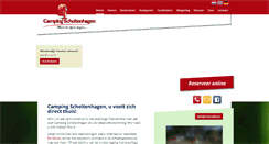 Desktop Screenshot of campingscholtenhagen.nl