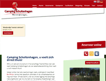 Tablet Screenshot of campingscholtenhagen.nl